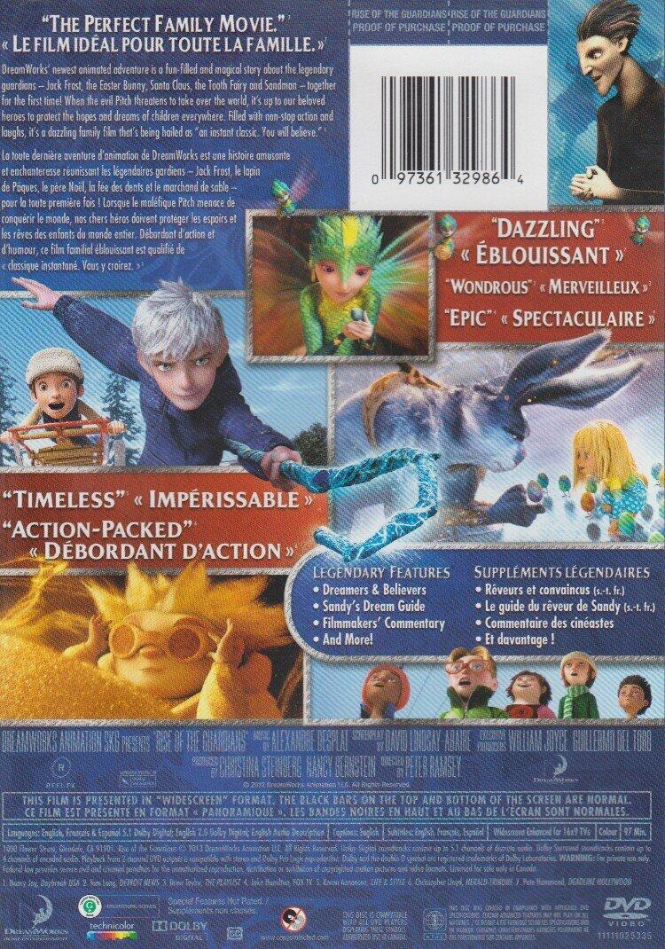 Rise of the Guardians (Bilingual) [DVD] - Good