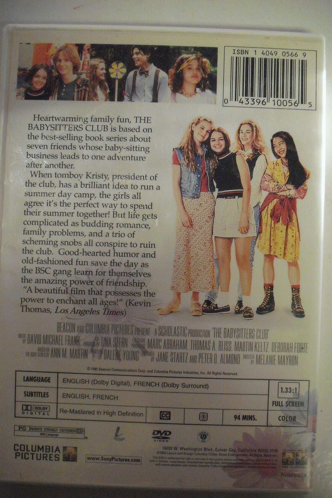 The Baby:Sitters Club (Bilingual) [DVD] - Good