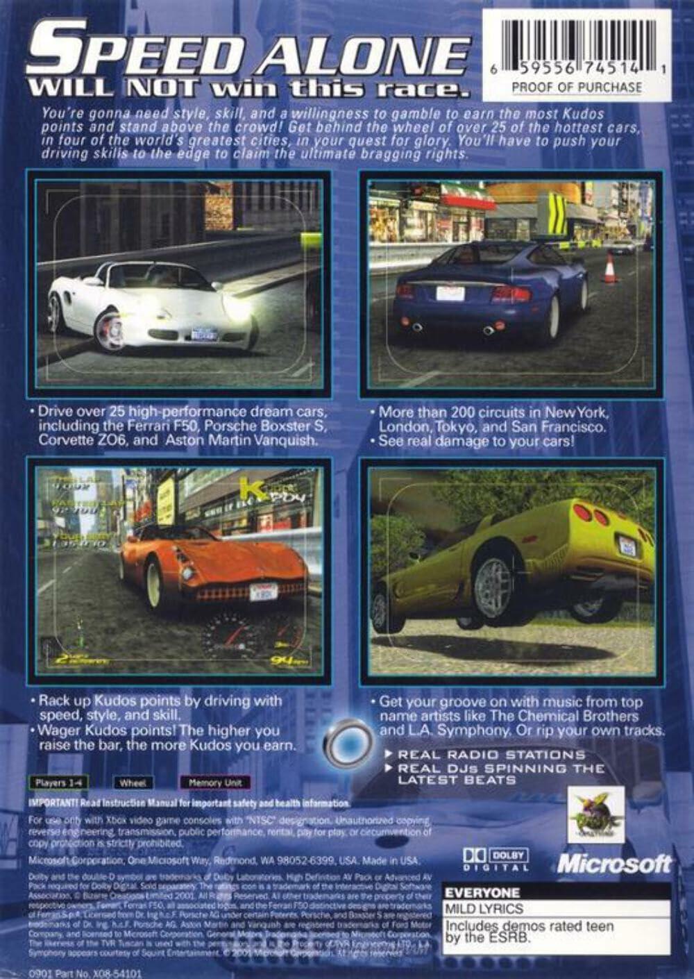 Project Gotham Racing [video game] - Good