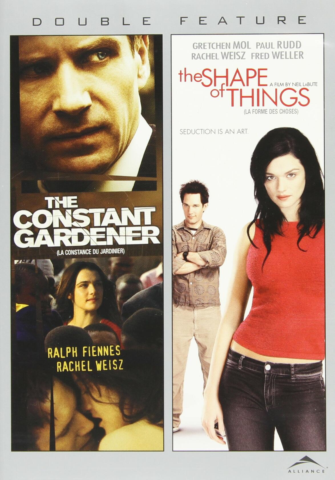The Constant Gardener / The Shape of Things (Double Feature) [DVD] - Very Good