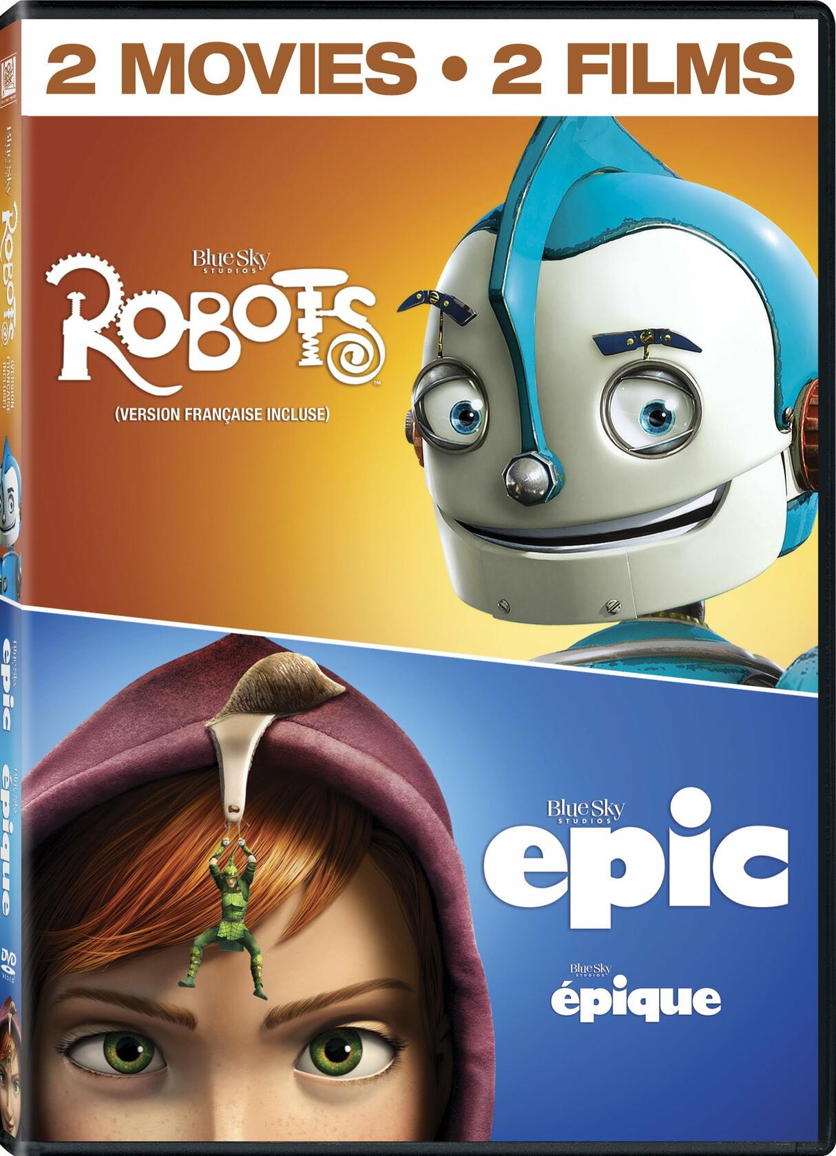 Robots & Epic - Double Feature (Bilingual) [DVD] - Very Good