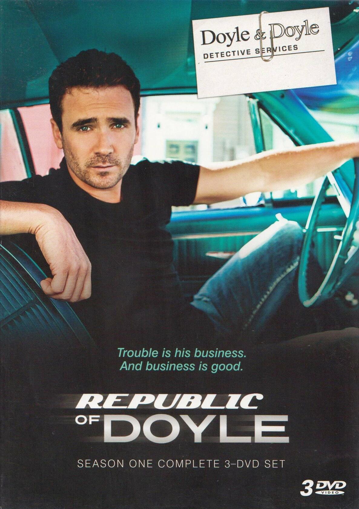 Republic of Doyle: Season One Complete 3-DVD Set [DVD] - Very Good