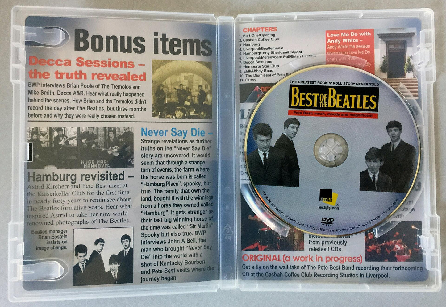 Best of the Beatles: Pete Best: Mean, Moody and Magnificent [DVD] - Very Good