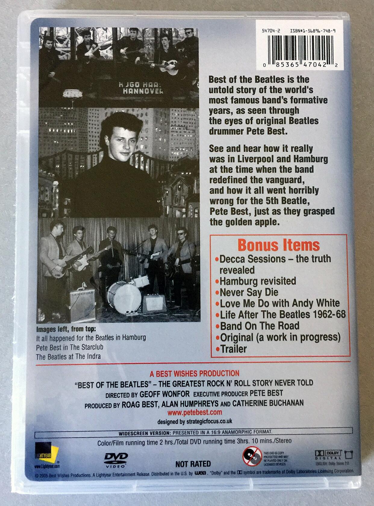 Best of the Beatles: Pete Best: Mean, Moody and Magnificent [DVD] - Very Good