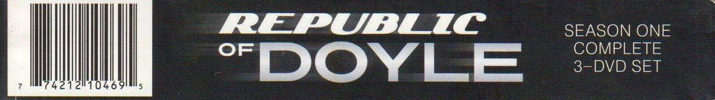 Republic of Doyle: Season One Complete 3-DVD Set [DVD] - Very Good