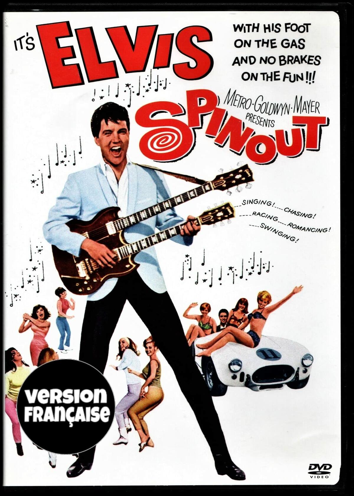 Le Tombeur de ces Demoiselles - Spinout (English/French) 1966 (Widescreen) [DVD]
