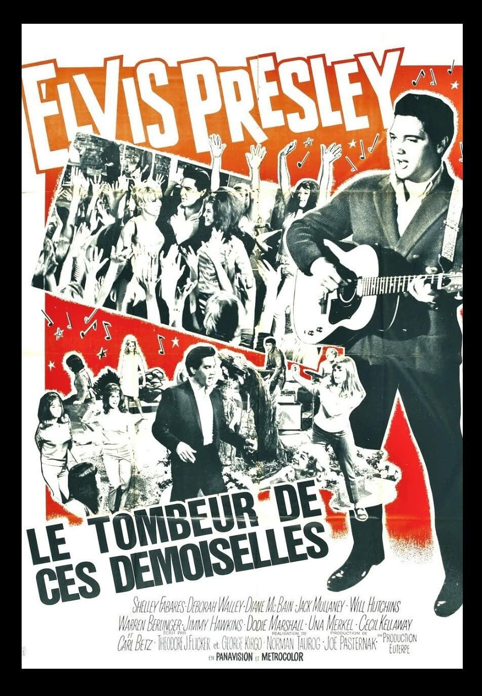 Le Tombeur de ces Demoiselles - Spinout (English/French) 1966 (Widescreen) [DVD]