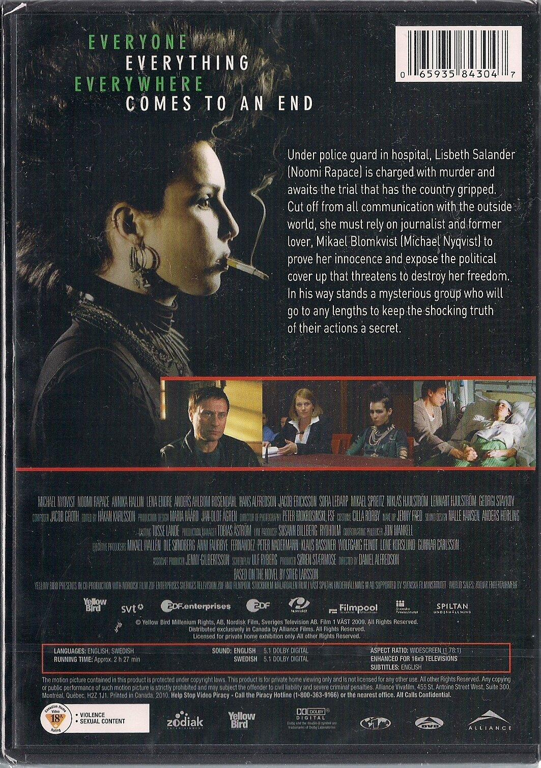 The Girl Who Kicked the Hornets' Nest [DVD] - Very Good