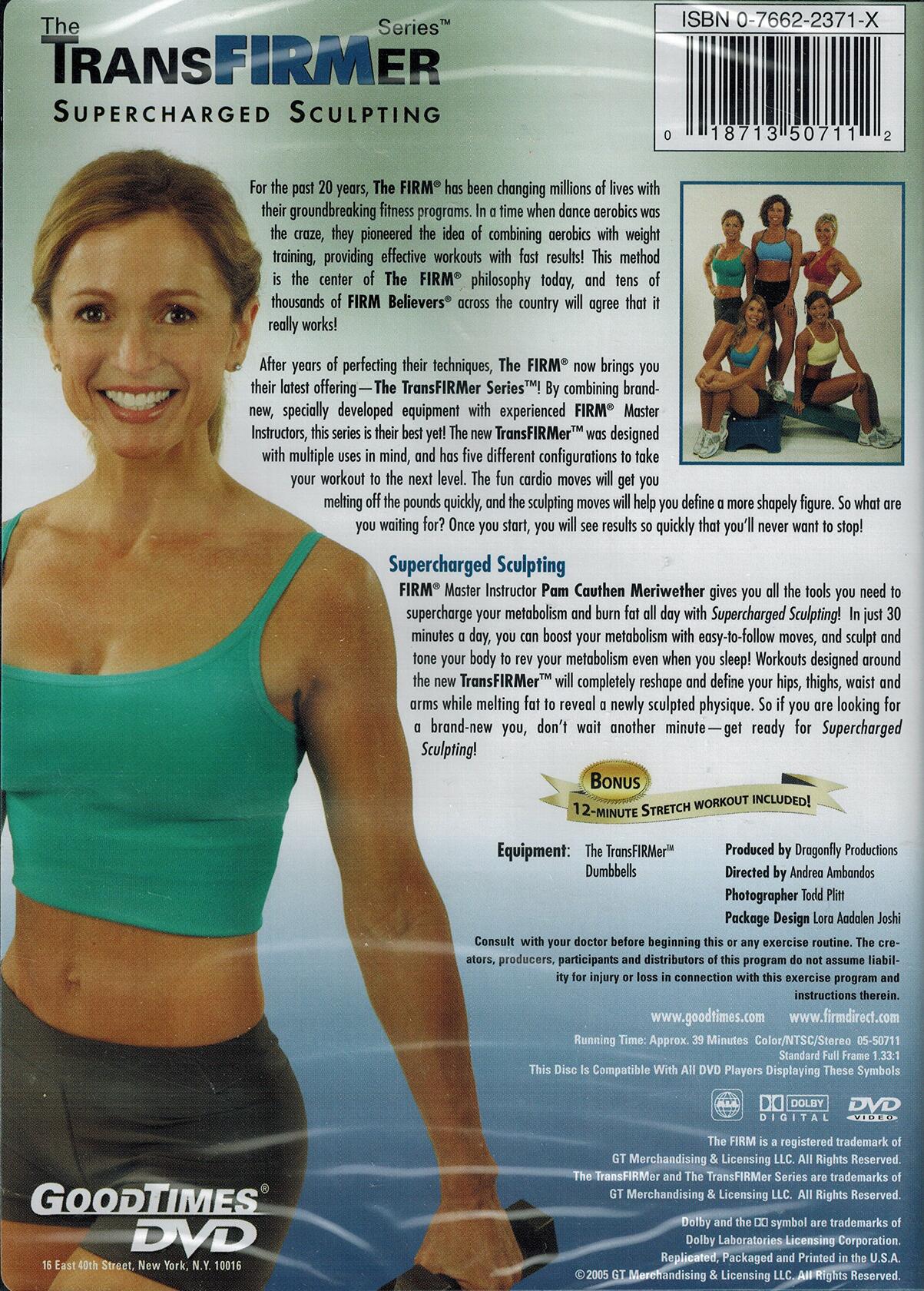 The Firm - Supercharged Sculpting [DVD] - Very Good