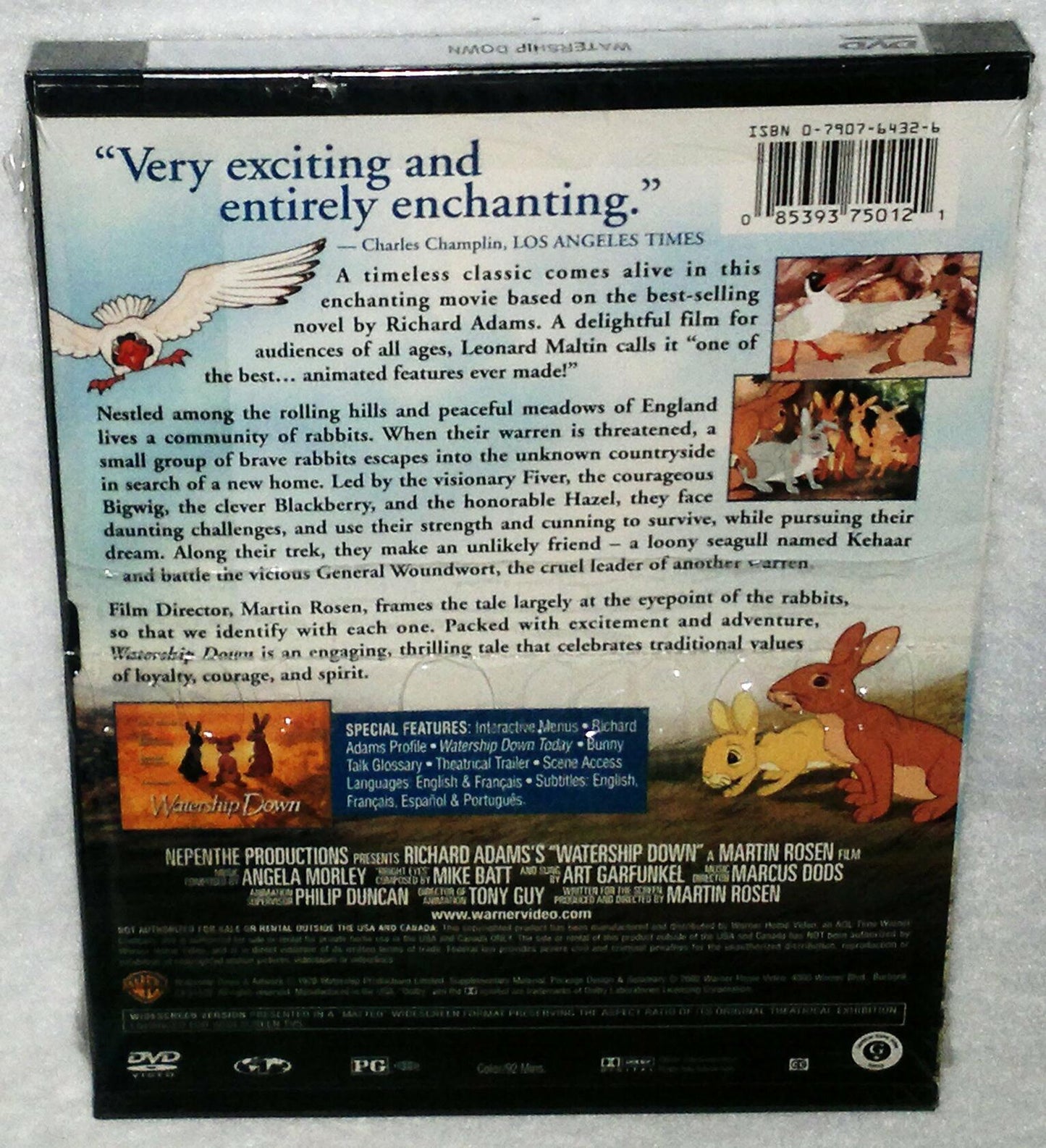 Watership Down [DVD] - Good