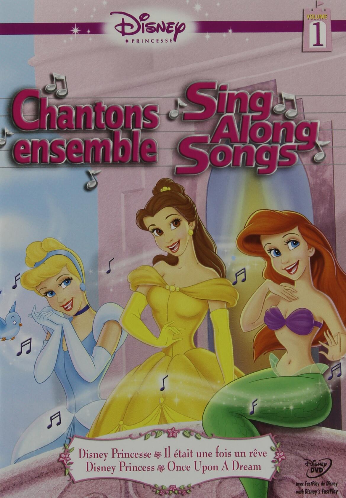 Disney Princess Sing Along Son [DVD] - Very Good