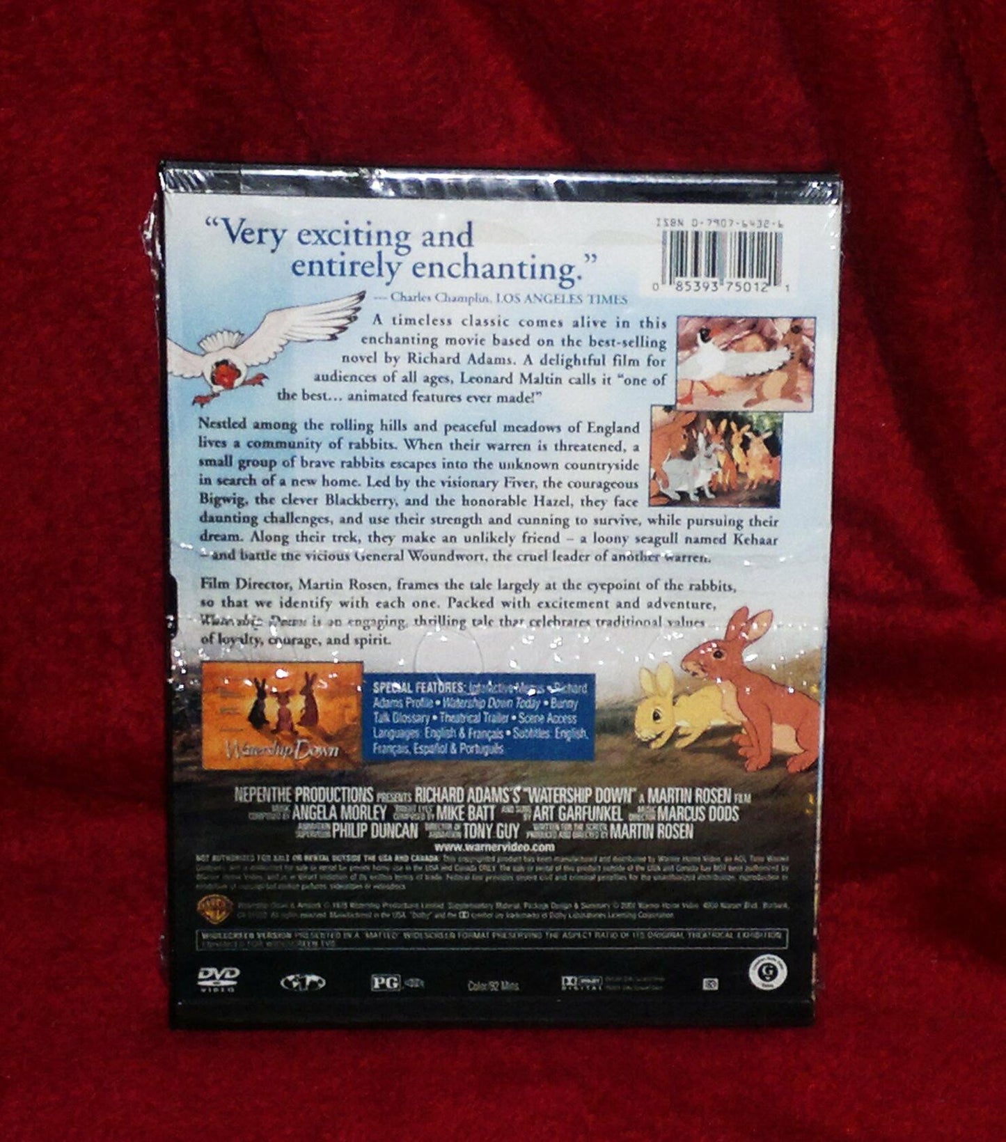 Watership Down [DVD] - Good