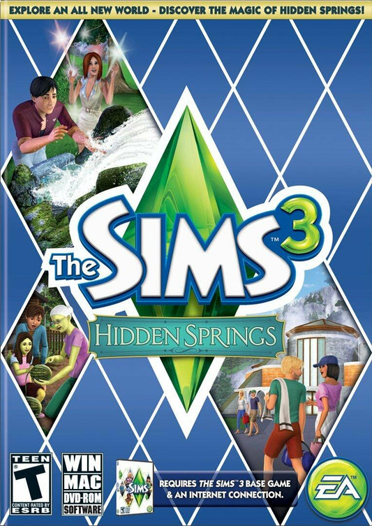The Sims 3 Hidden Springs - Standard Edition [video game] - Very Good