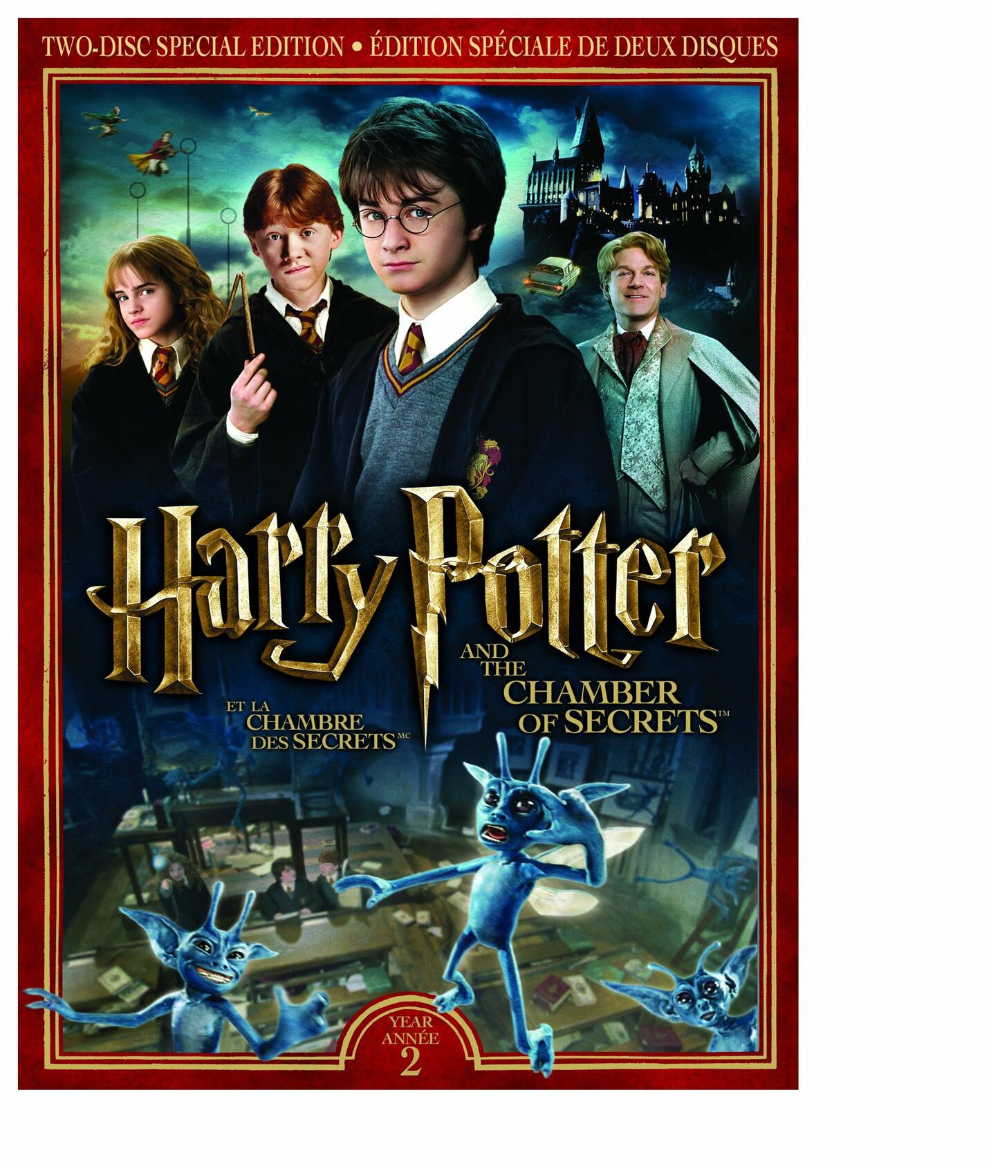 Harry Potter & Chamber of Secrets (2-Disc Special Ed/BIL/DVD) [DVD] - Very Good