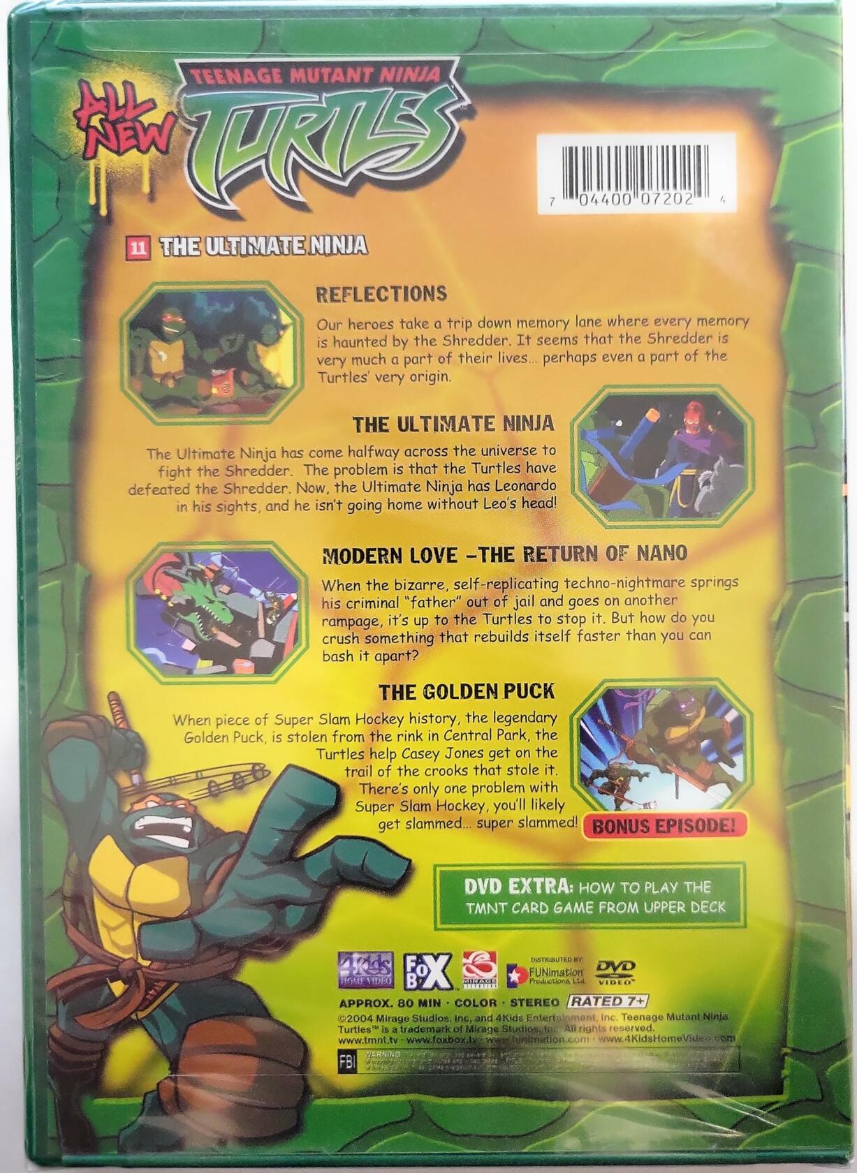 Teenage Mutant Nija Turtles: The Ultimate Ninja [Import] [DVD] - Very Good