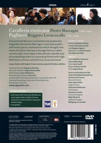 Cavalleria Rusticana / Pagliacci [DVD]