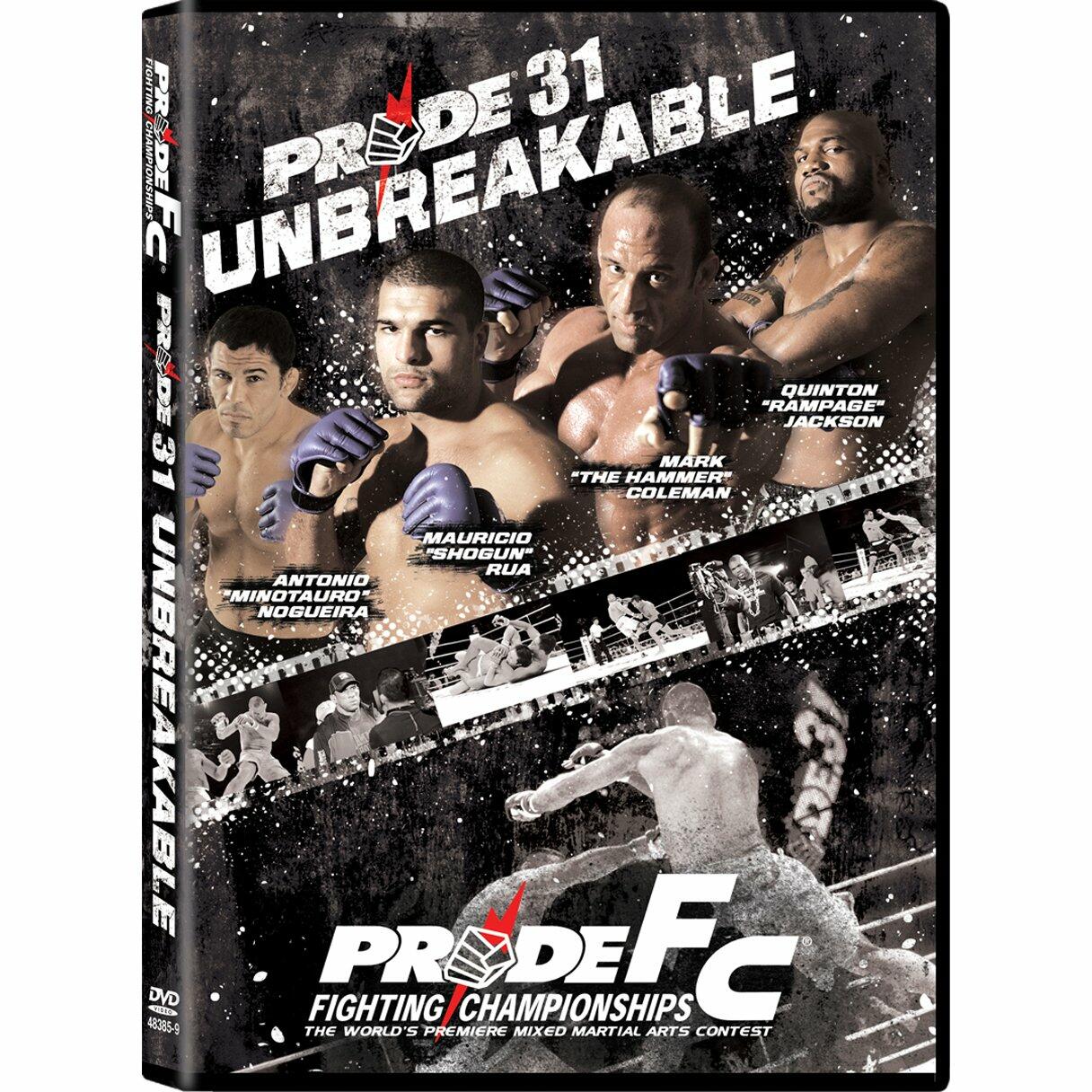 Pride 31: Unbreakable [DVD] - Very Good