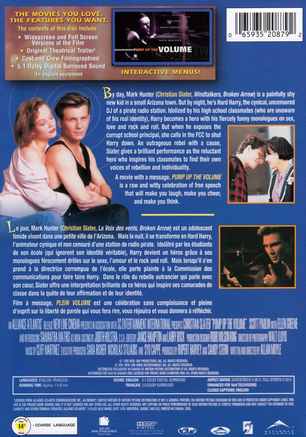 Pump Up the Volume [DVD] - Very Good