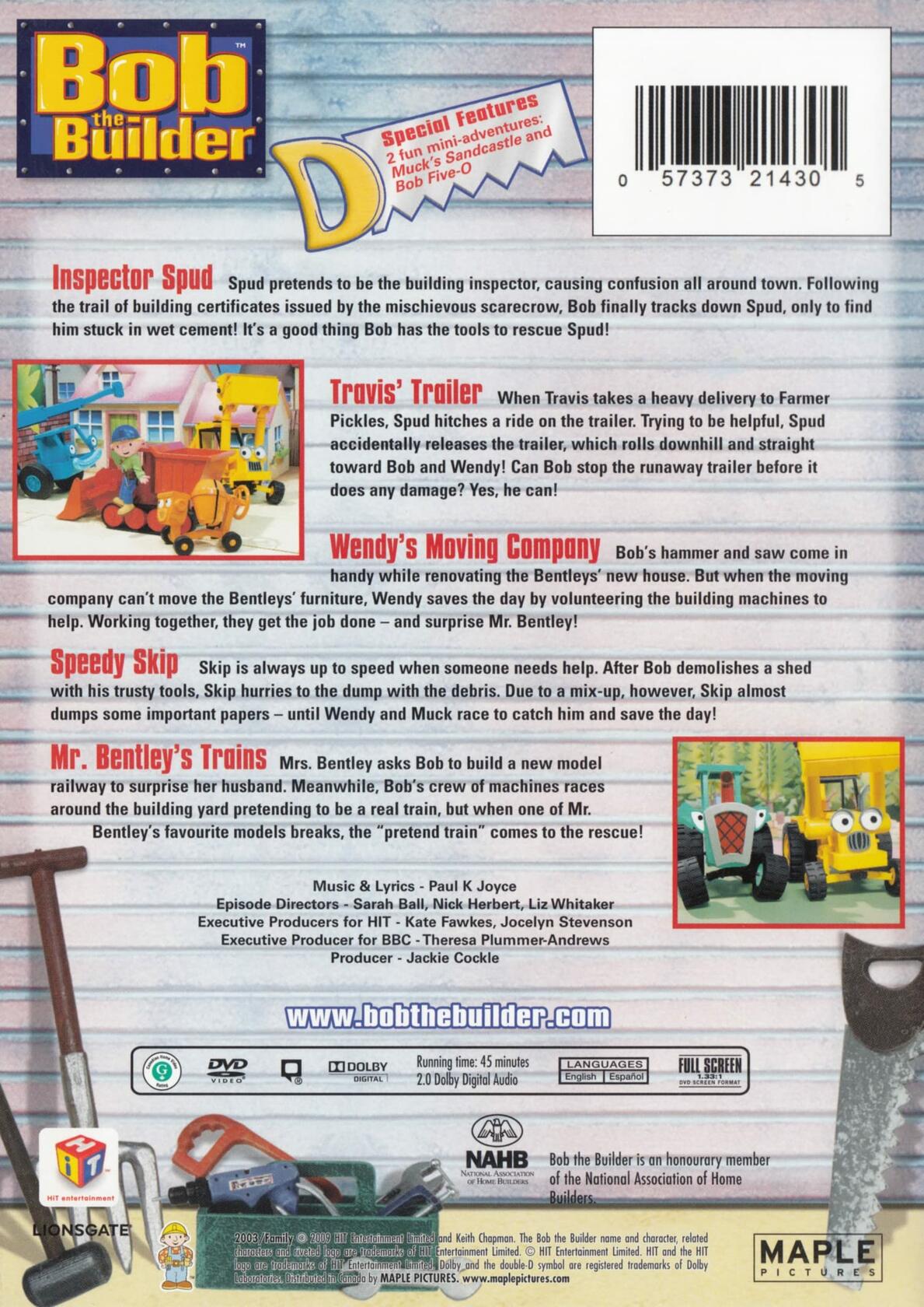 Bob the Builder: Tool Power [DVD] - Very Good