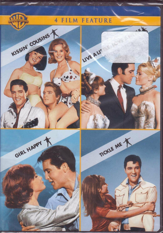4 Film Favourites: Elvis Presley Musicals [DVD] - Very Good