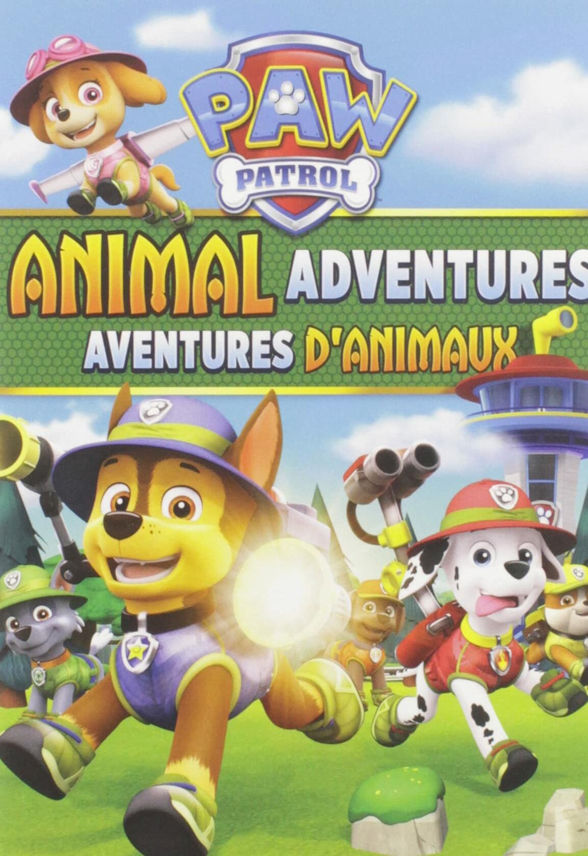 PAW Patrol: Animal Adventures (Bilingual) [DVD] - Very Good