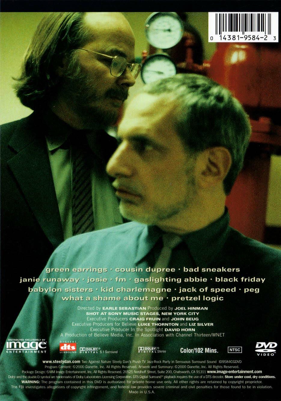 Steely Dan: Two Against Nature: Plush TV (Full Screen) [DVD] - Good