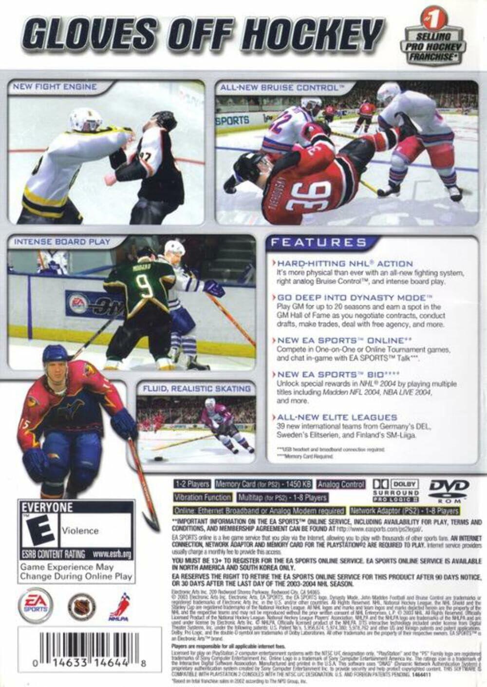NHL 2004 [E] [video game] - Good
