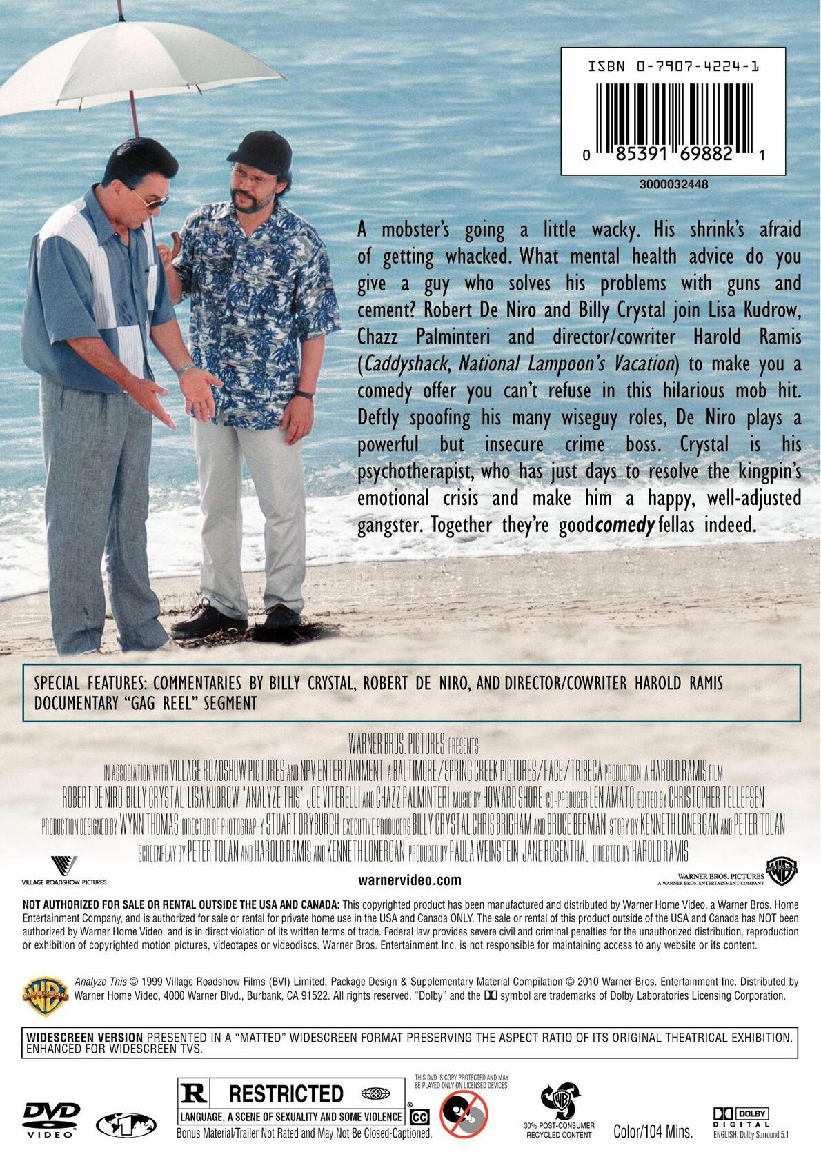 Analyze This (Widescreen/Full Screen) [DVD]