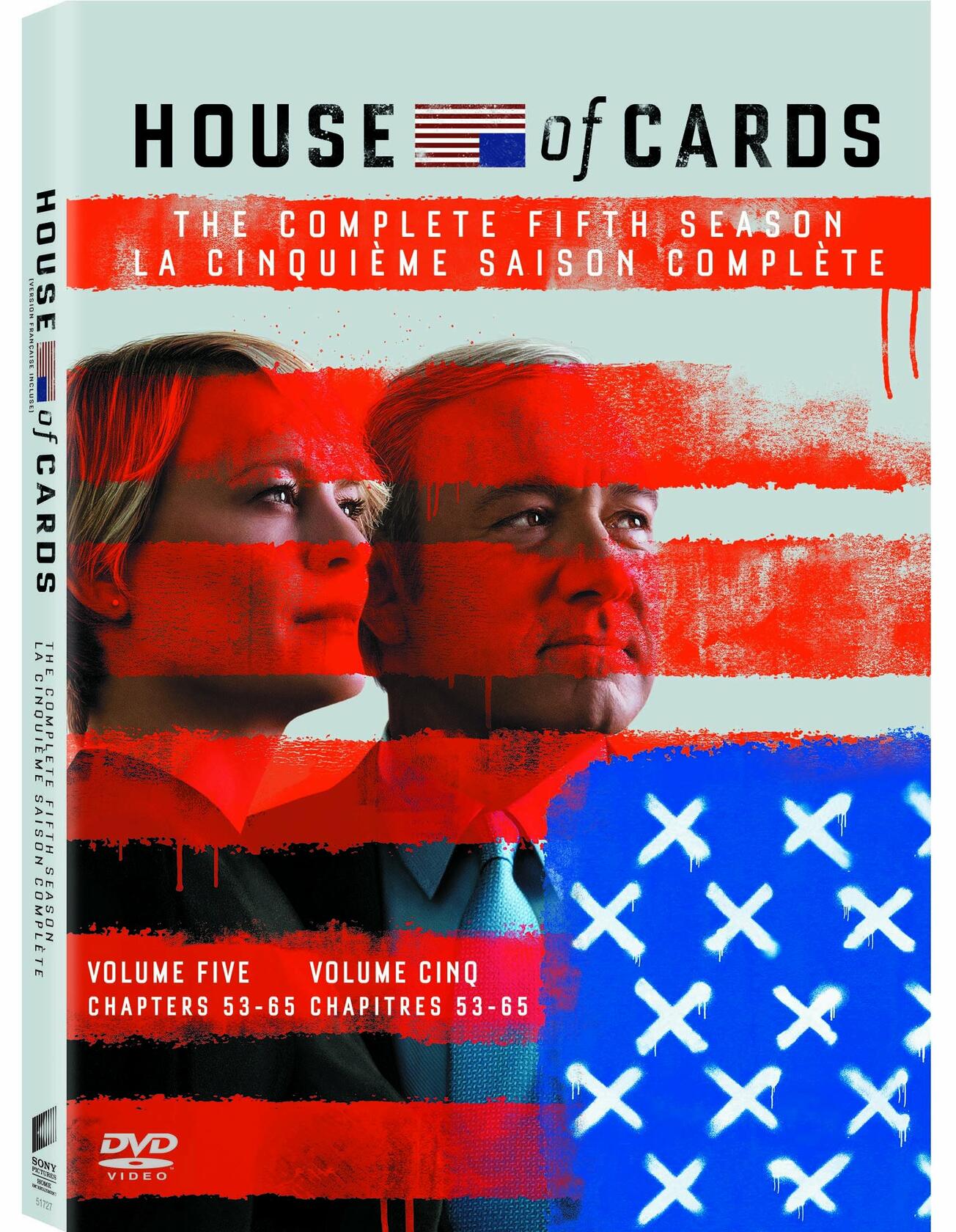 House of Cards - Season 5 (Bilingual) [DVD] - Very Good