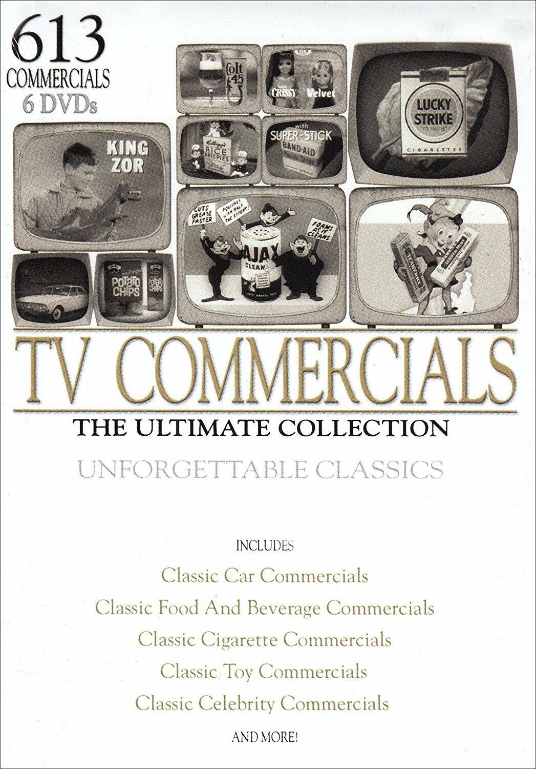 TV Commercials The Ultimate 6 DVDS Collection [DVD] None Credited and St. Clair Vision