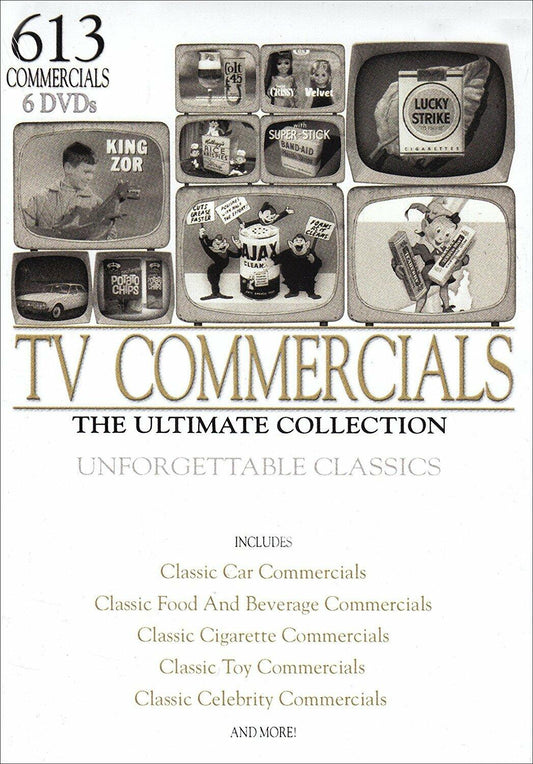 TV Commercials The Ultimate 6 DVDS Collection [DVD] None Credited and St. Clair Vision