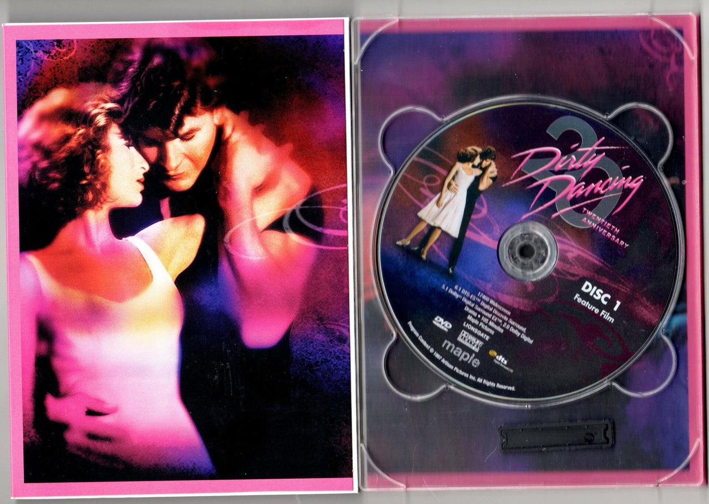 Dirty Dancing: 20th Anniversary Edition (2 Disc) [DVD] - Good