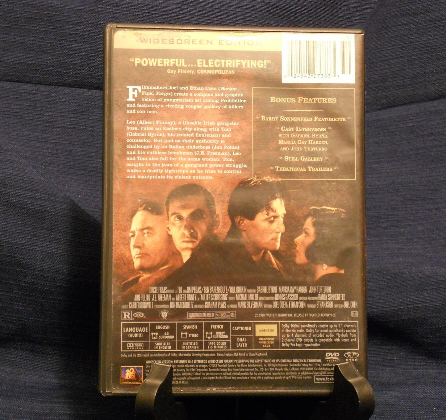 Miller's Crossing [DVD] - Good