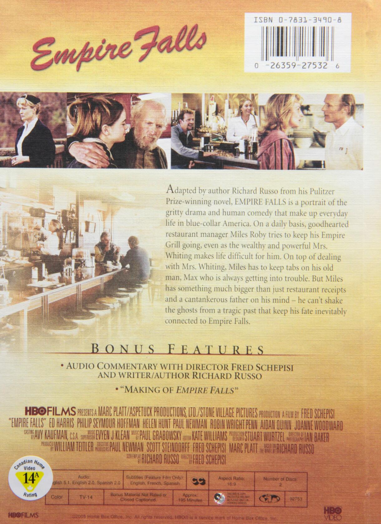 Empire Falls [DVD] - Good