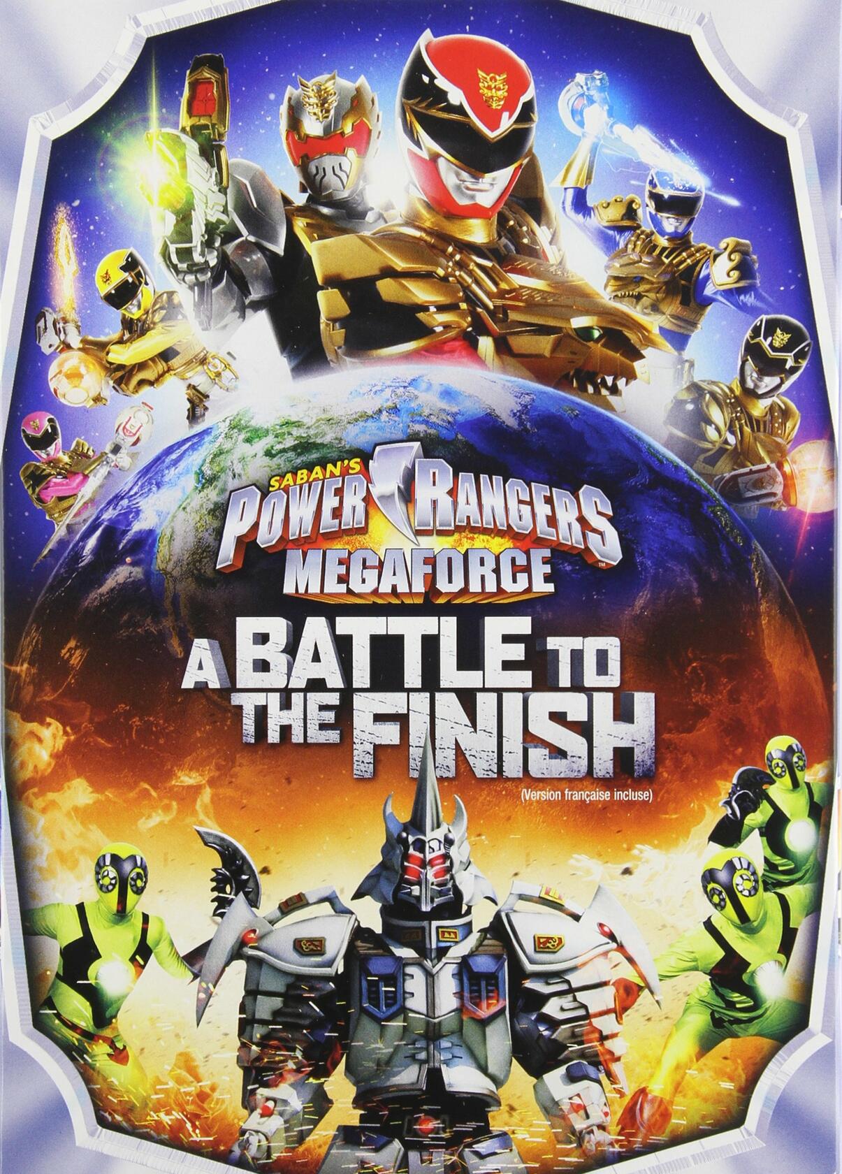 Power Rangers Megaforce: A Battle to the Finish [DVD] - Very Good