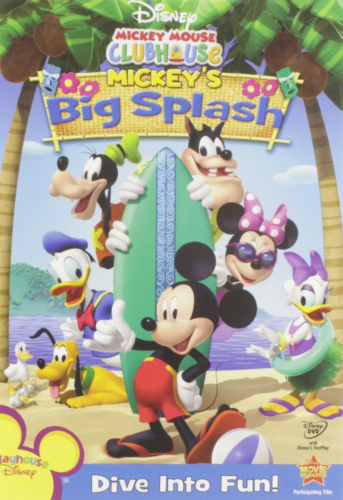 Mickey Mouse Clubhouse: Mickey's Big Splash (Bilingual) [DVD] - Very Good