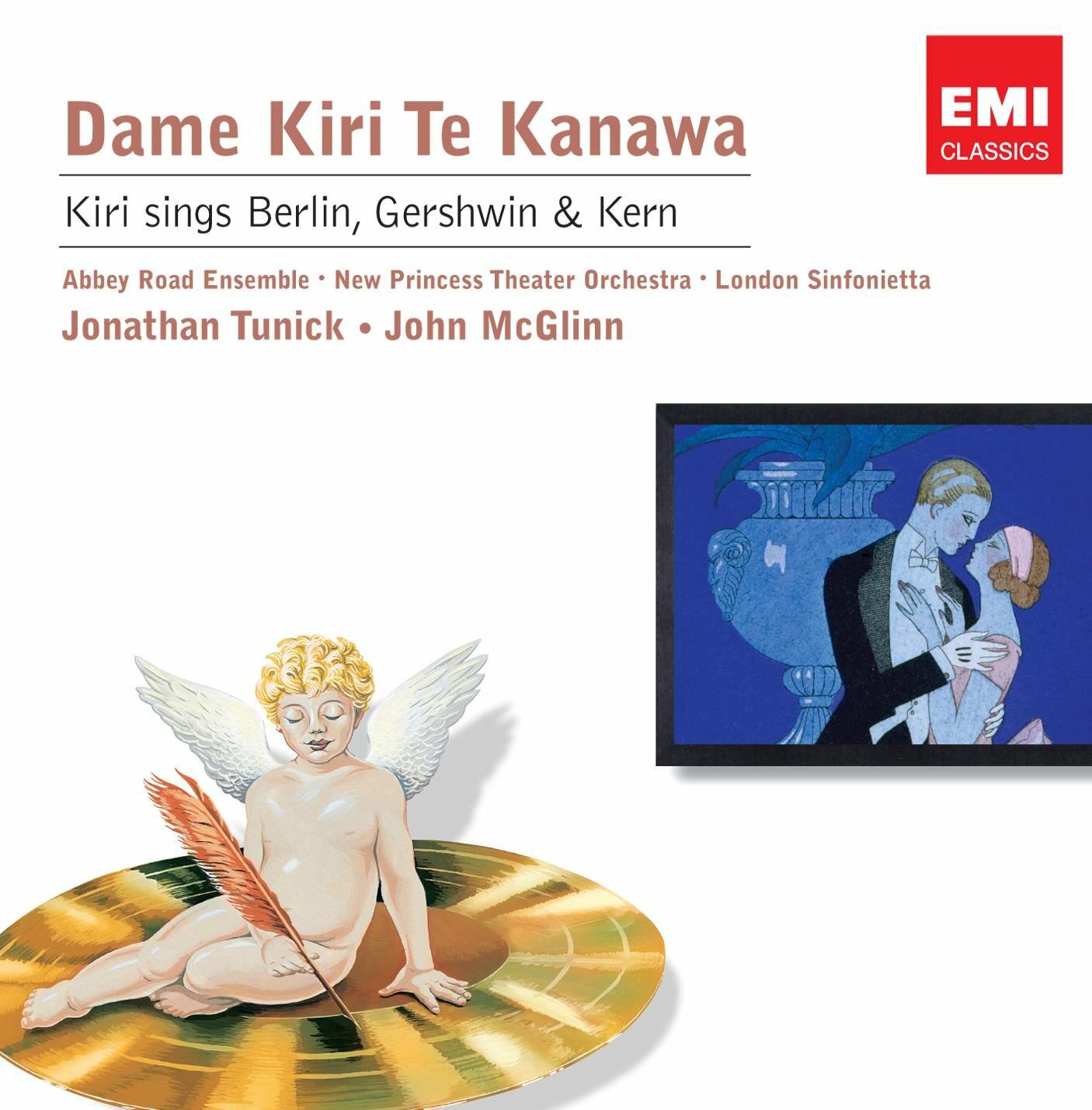 Kiri Sings Berlin Gershwin & Kern [Audio CD] Te Kanawa, Kiri and Mcglinn - Very Good
