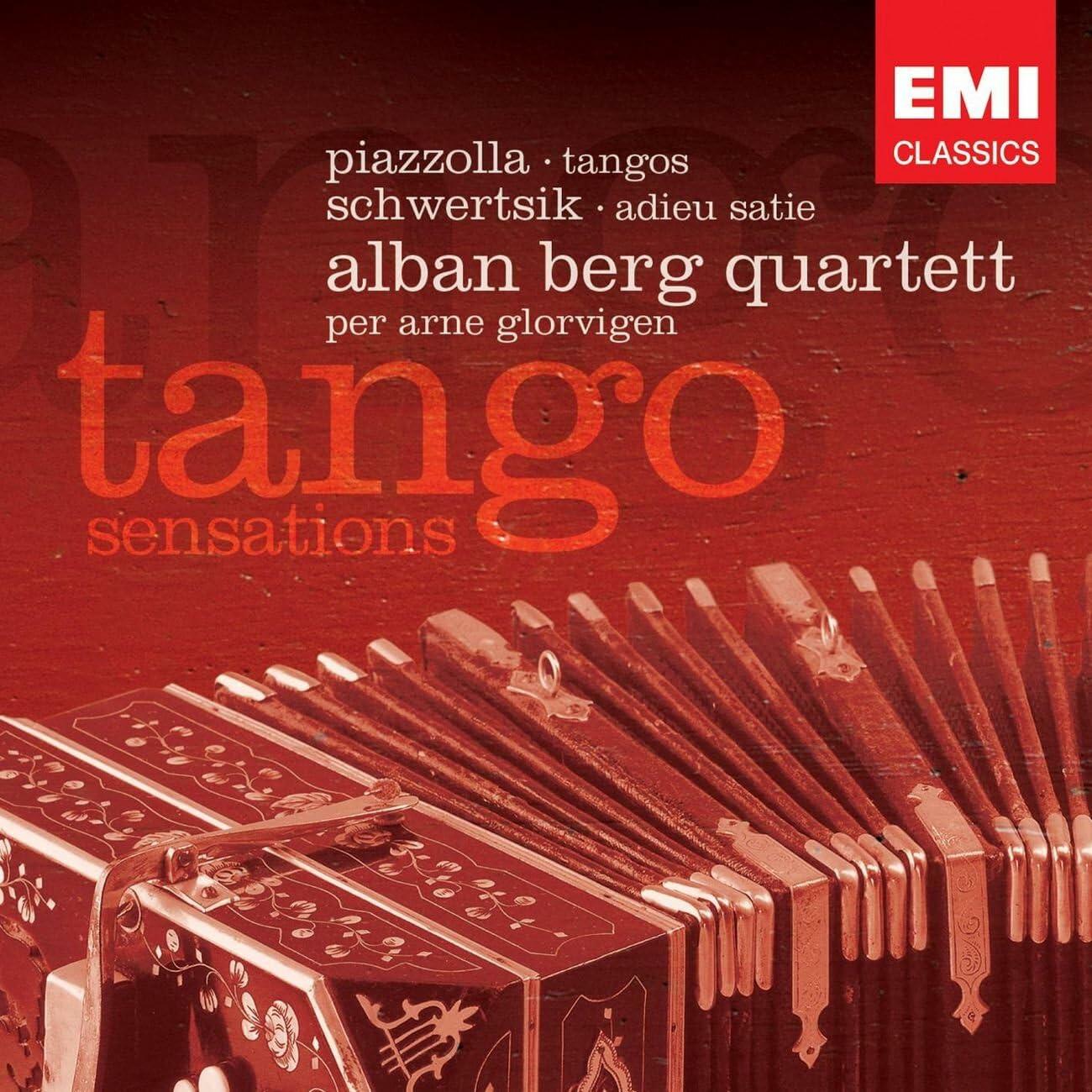 Tango Sensations [Audio CD] Piazzolla / Berg/ Alban Quartet; Piazzolla; Berg, Alban Quartet and Alban Berg Quartet - Very Good