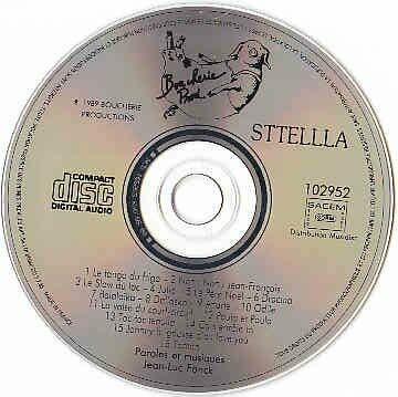 Sttellla - (Le tango du frigo) - CD - 1989 [Audio CD] STTELLLA - Very Good