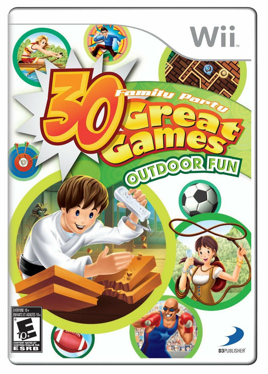 Family Party Outdoor Fun - Wii Standard Edition [video game] - Very Good