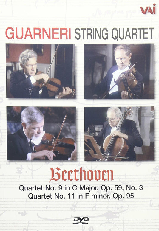 Guarneri Quartet Plays Beethoven [DVD]