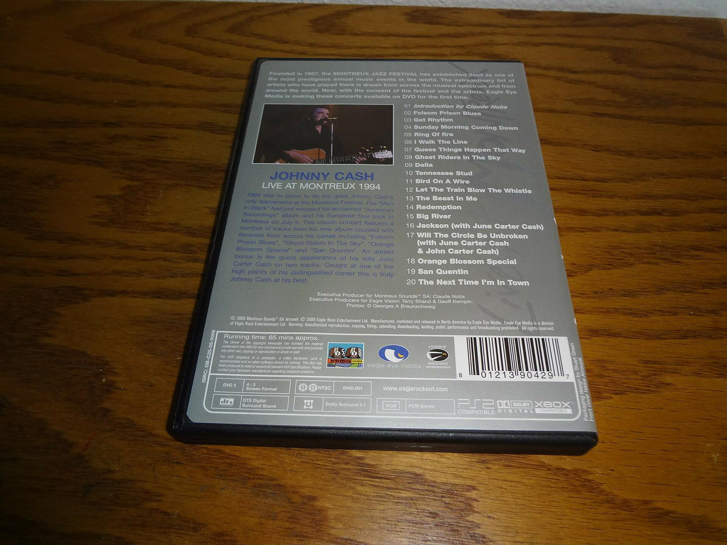Johnny Cash: Live At Montreaux 1994 [DVD] - Very Good