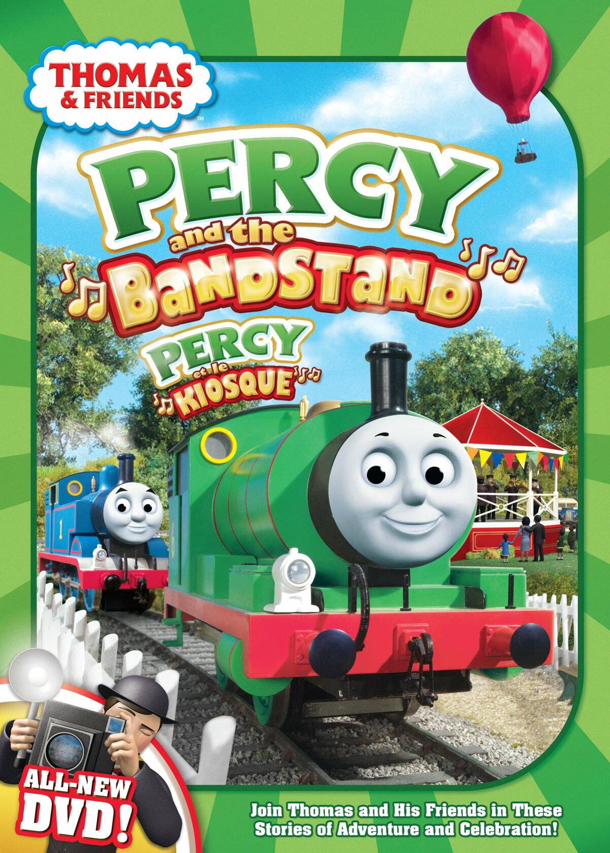 Thomas & Friends: Percy and the Bandstand (Bilingual) [DVD] - Very Good
