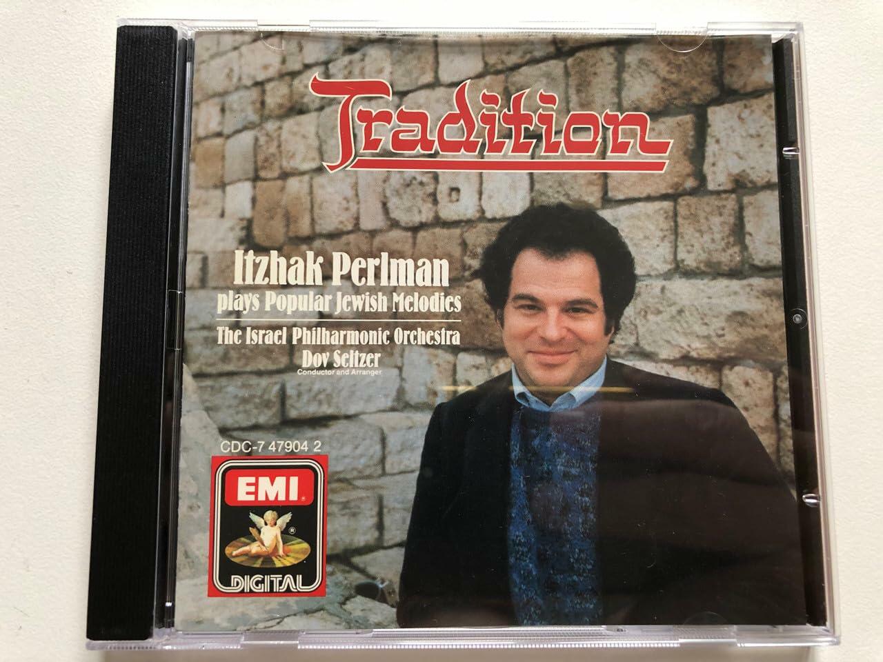 Tradition / Popular Jewish Melodies [Audio CD] Perlman, Itzhak - Very Good