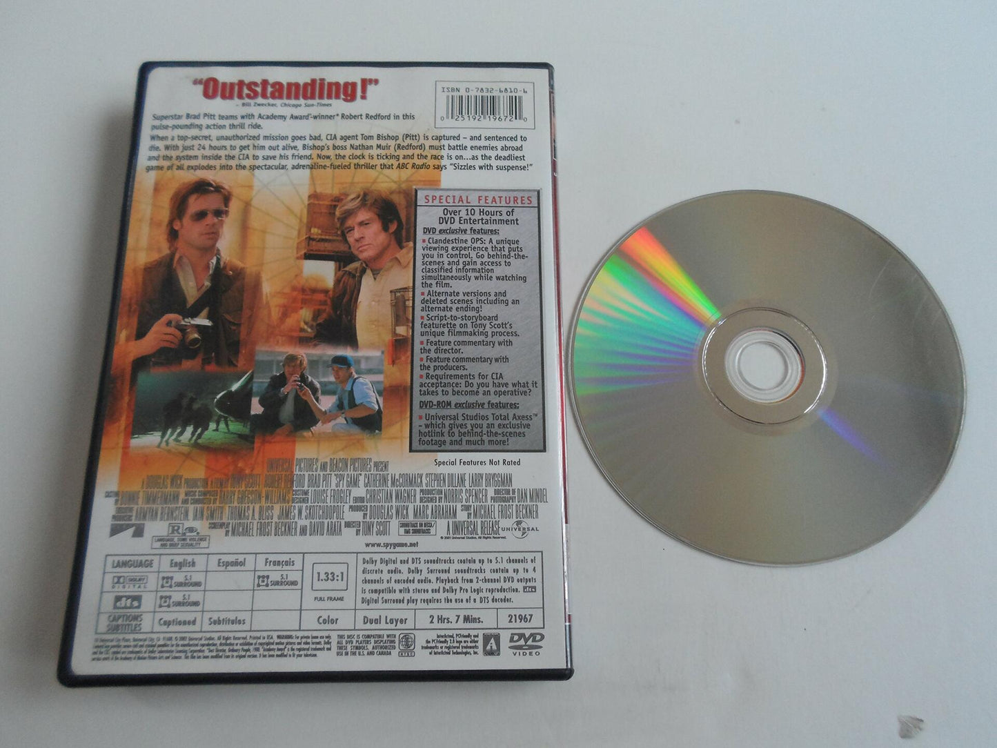 Spy Game (Full Screen Collector's Edition) (Bilingual) [Import] [DVD] - Very Good