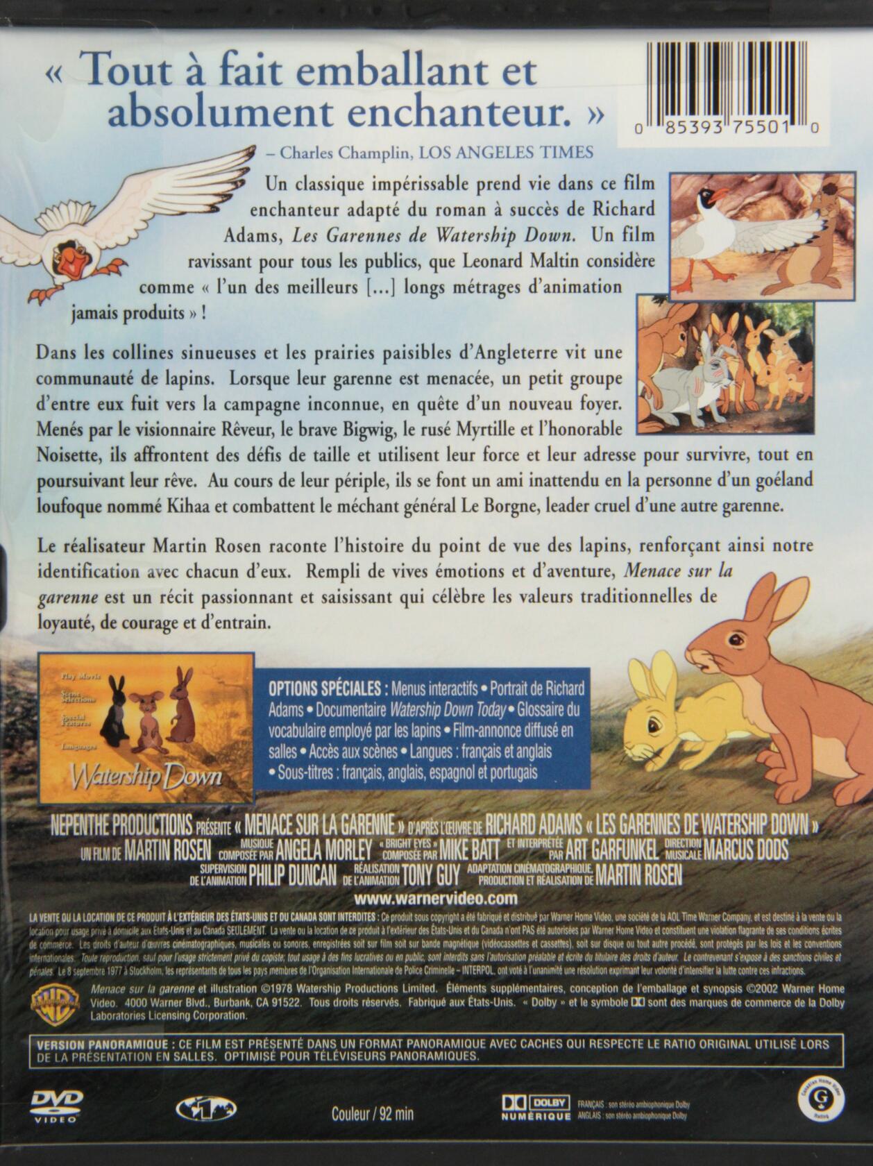 Menace sur la Garenne [DVD] - Good
