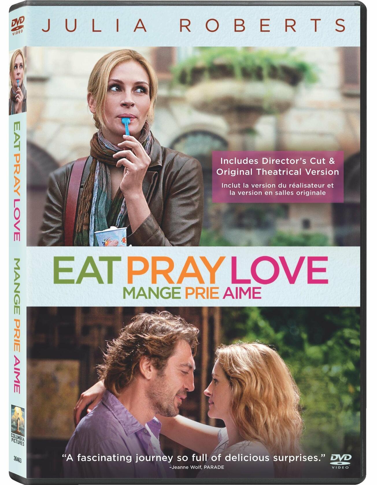 Eat Pray Love Bilingual [DVD] - Good