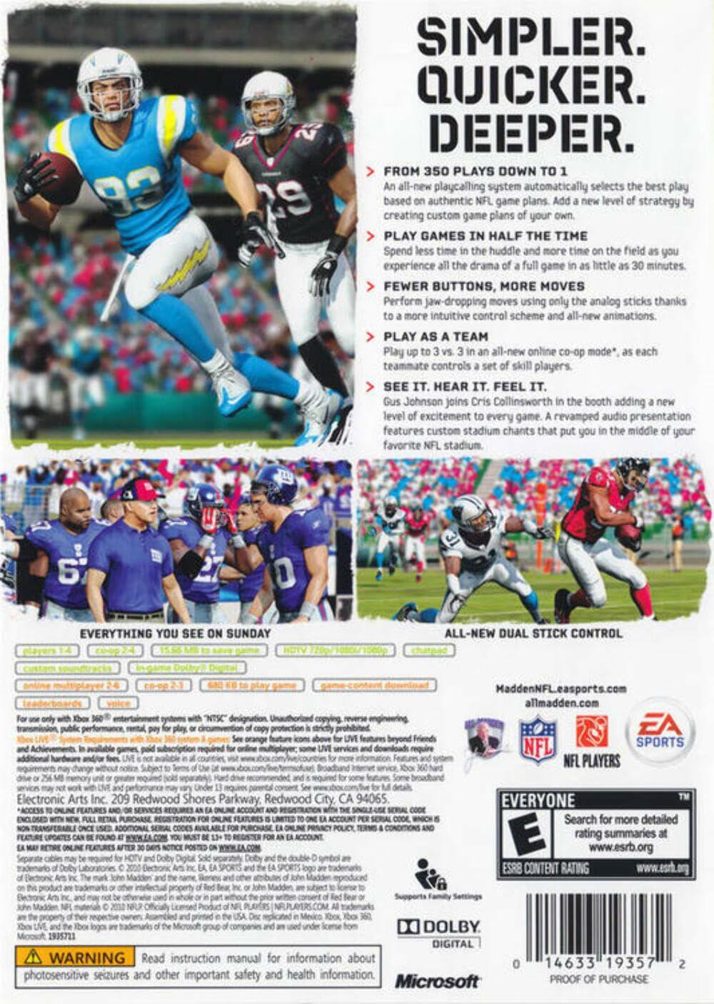 Madden NFL 11 - Xbox 360 Standard Edition [video game] - Very Good
