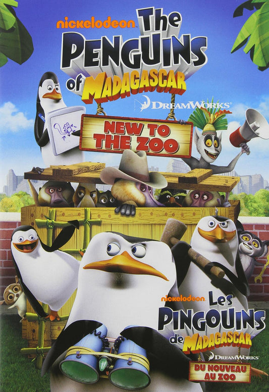 Penguins of Madagascar: New to the Zoo (Bilingual) [DVD]