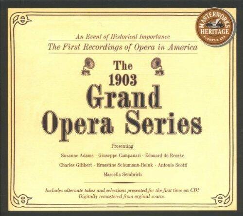 1903 Grand Opera Series [Audio CD] Various Artists